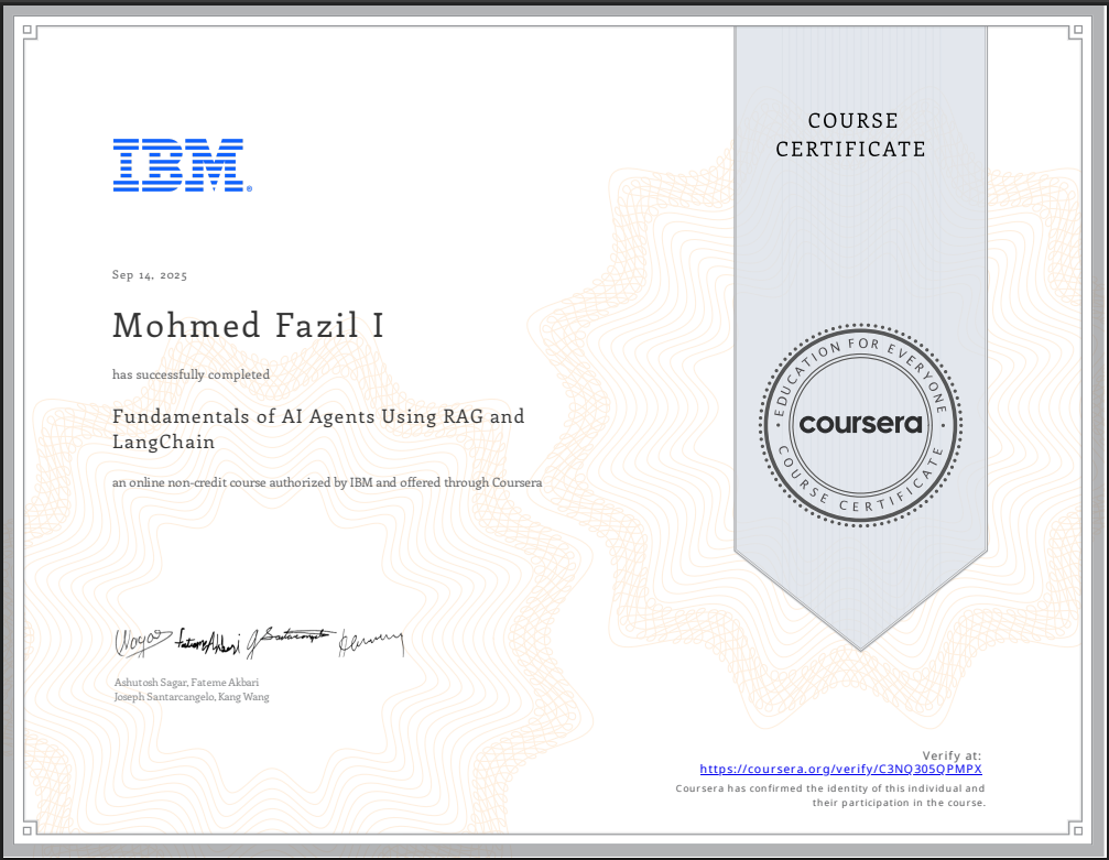 Placeholder Certificate