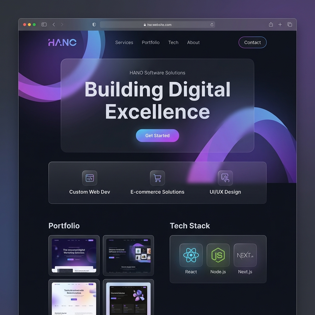 HANO Software Solutions - Web Development Agency